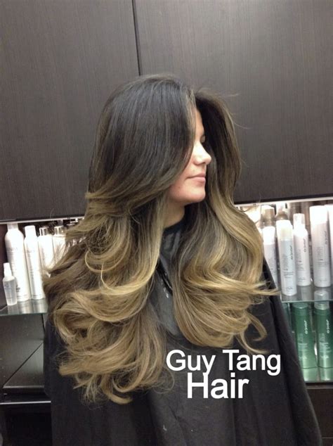 High contrast ombrÃ© by guy tang on Latina hair - Yelp
