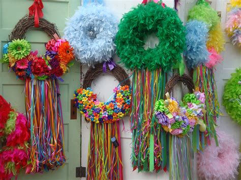 fiesta wreaths - I miss San Antonio | Mexican Party decor ...