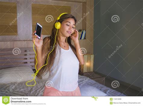 Young Beautiful And Happy Student Woman Asian Latin ...