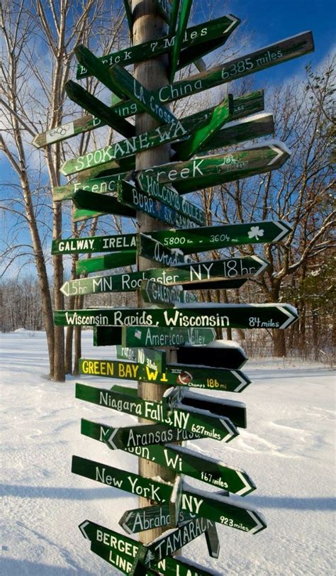 220 best images about Directional Mileage Signs on ...