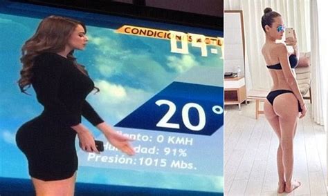 LATEST BREAKING NEWS: World's hottest weathergirl' leaves ...