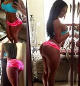 Big Ass In Booty Shorts Selfie