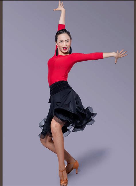 Latin Dance Dress Sexy Silky Velvet Latin Girls Fringe ...