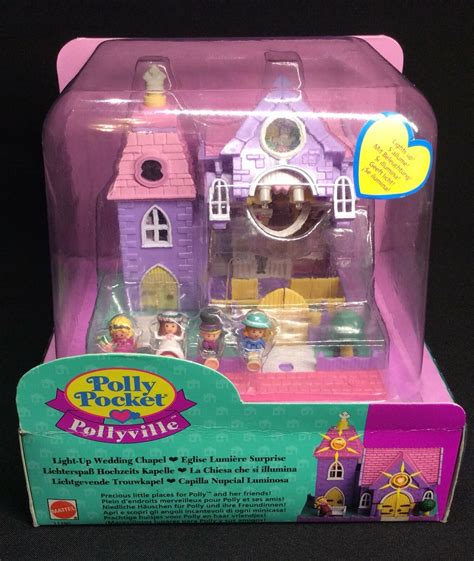 Polly Pocket Mini Pocket Wedding Chapel-pollyville 2018 ...